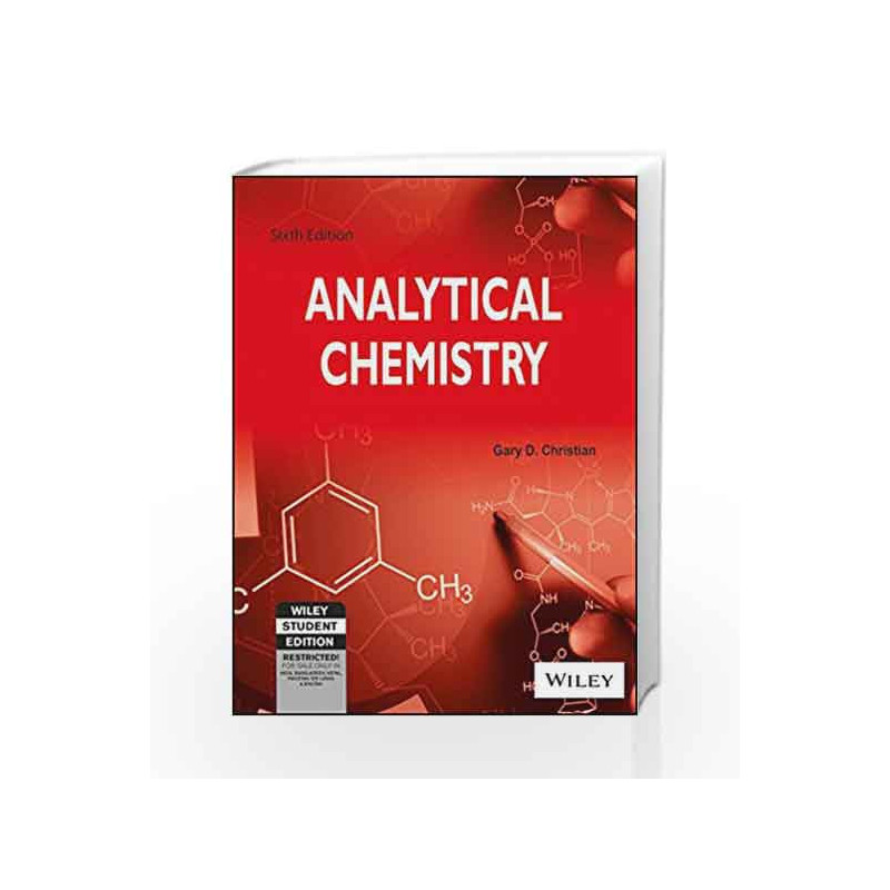 Analytical Chemistry, 6ed by DEGROOT Book-9788126511136