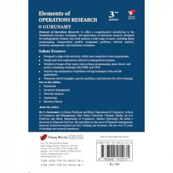 Elements of Operations Research, 3e book by Gurusamy S - Additional Image 4