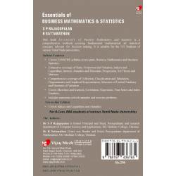 Essentials of Business Mathematics and Statistics book by S P RAJAGOPALAN, R SATTANATHAN - Additional Image 3