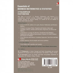 Essentials of Business Mathematics and Statistics book by S P RAJAGOPALAN, R SATTANATHAN - Additional Image 4
