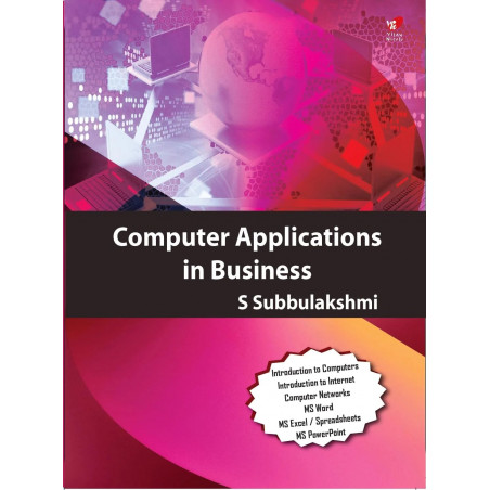 Computer Application in Business book by Subbulakshmi S