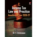 Income Tax Law and Practice, 8e book by Srinivasan T - Back Cover