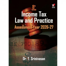 Income Tax Law and Practice, 8e book by Srinivasan T - Back Cover