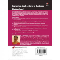 Computer Application in Business book by Subbulakshmi S - Additional Image 4