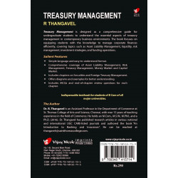 Treasury Management book by Thangavel R - Back Cover