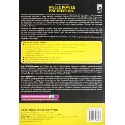 Water Power Engineering, 2nd Edition book by M.M. Dandekar, K. N.Sharma - Back Cover