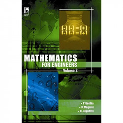 Mathematics for Engineers Volume 3 book by P. Geetha, K. Megalai - Back Cover