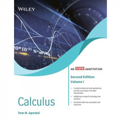Calculus, Vol I, 2ed, An Indian Adaptation | New | BS | e | k book by Tom M. Apostol; Dr. Jitender Singh; Dr. Suraj Goyal