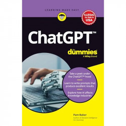 ChatGPT For Dummies book by Pam Baker - Back Cover