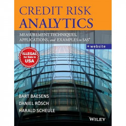 Credit Risk Analytics: Measurement Techniques, Applications, and Examples in SAS book by Bart Baesens, Daniel Roesch - Back Cove