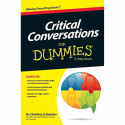 Critical Conversations for Dummies book by Dr. Christina Schlachter - Back Cover