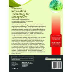 Information Technology for Management, 12ed, An Indian Adaptation | New book by Efraim Turban; Carol Pollard; Gregory Wood;… - A