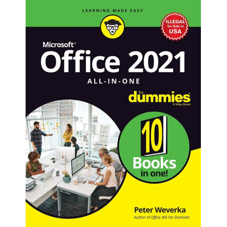 Microsoft Office 2021 All-in-One for Dummies book by Peter Weverka