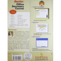 SETRAPIDEX OFFICE SECRETARY COURSE book by Jayant Lal Neogy - Additional Image 3