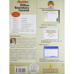 SETRAPIDEX OFFICE SECRETARY COURSE book by Jayant Lal Neogy - Additional Image 4