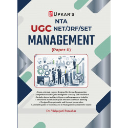 UGC NET/ SET JRF Management book by Vidhyapati Parashar Dr