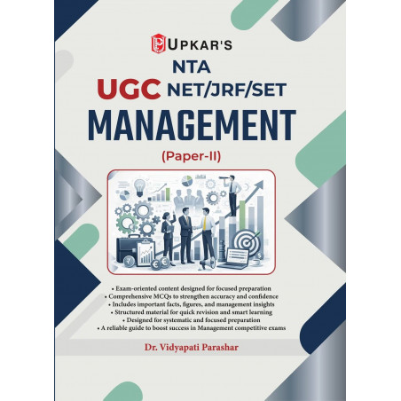 UGC NET/ SET JRF Management book by Vidhyapati Parashar Dr