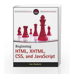 Beginning HTML, XHTML, CSS and Javascript by DEITEL Book-9788126525515
