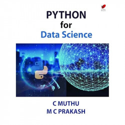 PYTHON for Data Science book by C Muthu, M C Prakash - Back Cover