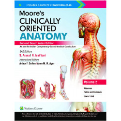 Moore’s Clinically Oriented Anatomy, Vol 3, 2nd South Asian ed book by S. Aruna, N. Isai Vani - Additional Image 3
