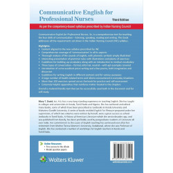 Communicative English for Nursing Professionals, 3ed book by Mary T. David - Additional Image 3