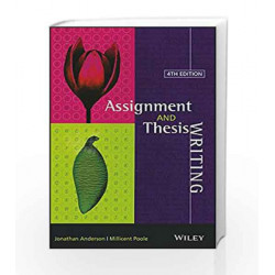 Assignment and Thesis Writing by Jonathan Anderson Book-9788126530755