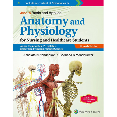 Joshi's Basic and Applied Anatomy and Physiology for Nursing and Healthcare Students, 4ed book by Ashalata N. Nandedkar, Sad…