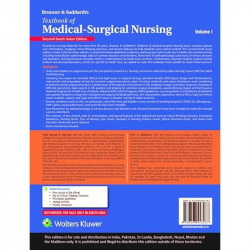 Brunner & Suddarth’s Textbook of Medical - Surgical Nursing, Vol 1, 2nd South Asian ed book by Suresh K. Sharma, S. Madhavi - Ad