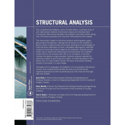 STRUCTURAL ANALYSIS: A UNIFIED CLASSICAL AND MATRIX APPROACH, 6TH EDN book by A. Ghali, A. M. Neville - Back Cover