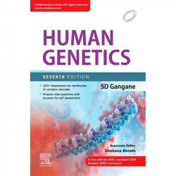HUMAN GENETICS WITH ACCESS CODE 7ED (PB 2025) book by S D Gangane