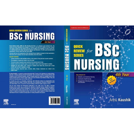Quick Review Series for B.Sc Nursing, 4th year book by Annu Kaushik