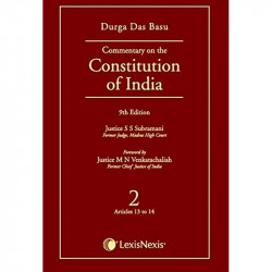 Commentary On The Constitution Of India; Vol 2 ; (Covering Articles 13 To 14) book by D.D. Basu