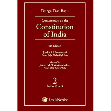 Commentary On The Constitution Of India; Vol 2 ; (Covering Articles 13 To 14) book by D.D. Basu