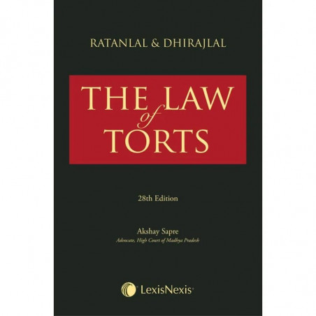 Ratanlal & Dhirajlals The Law Of Torts book by Ratanlal, Dhirajlal