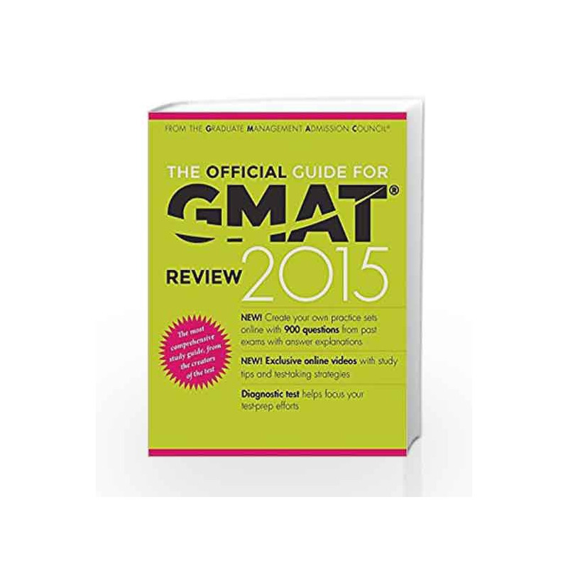 The Official Guide for GMAT Review 2015 by - Book-9788126546862