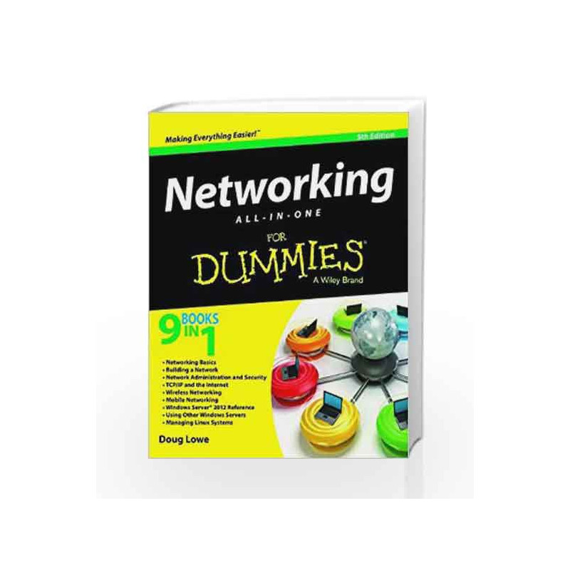 Networking All-In-One for Dummies, 5ed by ADELSTEIN Book-9788126547128