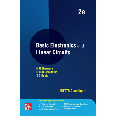 Basic Electronics and Linear Circuits | 2nd Edition book by N.N. Bhargava, D.C. Kulshreshtha