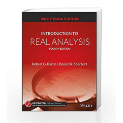 Introduction to Real Analysis, 4ed by Donald R. Sherbert Robert G. Bartle Book-9788126551811