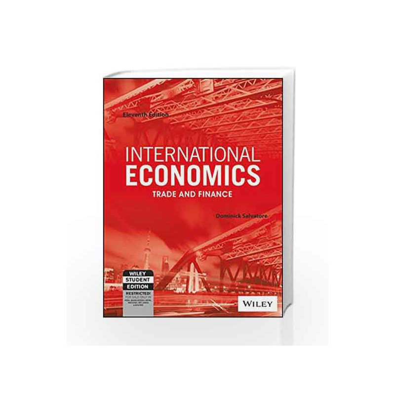 International Economics: Trade and Finance, 11ed, ISV (WSE) by MANJUL Book-9788126552344