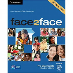 face2face Pre-intermediate Students Book with DVD-ROM book by Chris Redston