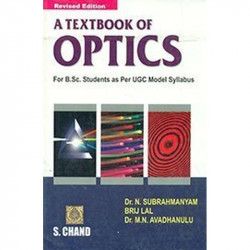 TEXTBOOK OF OPTICS book by Avadhanulu M N