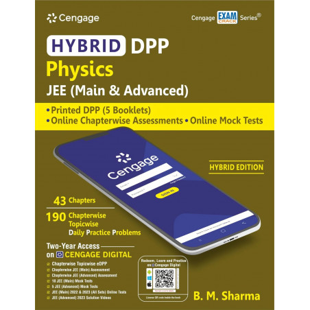 Hybrid DPP Physics JEE (Main & Advanced) book by B. M. Sharma
