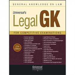 Legal GK (General Knowledge on Law) for Competitive Examinations book by Universal's, Justice Chandramauli Kumar Prasad