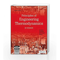 Principles of Engineering Thermodynamics, SI Version, 8ed (WSE) by Moran Book-9788126556724