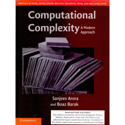 Computational Complexity (South Asia edition) book by Sanjeev Arora
