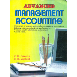 Advanced Management Accounting for CA Final book by V.K. Saxena