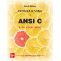 PROGRAMMING IN ANSI C, 8TH EDITION book by E Balagurusamy