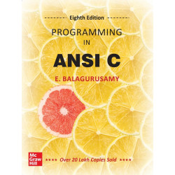 PROGRAMMING IN ANSI C, 8TH EDITION book by E Balagurusamy