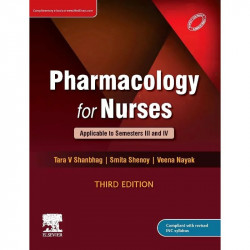 Pharmacology for Nurses, 3e book by Shanbhag