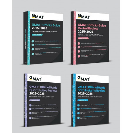 GMAT Official Guide 2025-2026 Bundle: Books + Online Question Bank book